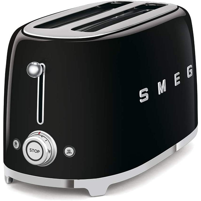 Тостер Smeg на 4 ломтика, черный