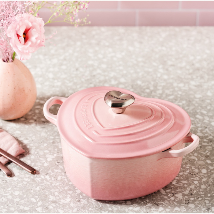 Жаровня 20 см/1,9 л Shell Pink Heart Le Creuset