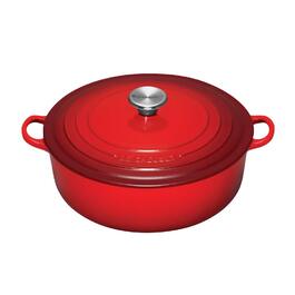 Жаровня для ризотто круглая 30 см красная Le Creuset