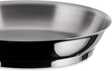 Сковорода 24 см 1,7 л металлик Pots & Pans Alessi