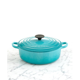 Кастрюля / жаровня 24 см, бирюзовый Le Creuset