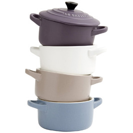 Набор мини-кастрюль / жаровен 4 предмета, 10 см Le Creuset