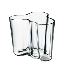 Ваза 9,5х9,5х11,5 см прозрачная Aalto Iittala