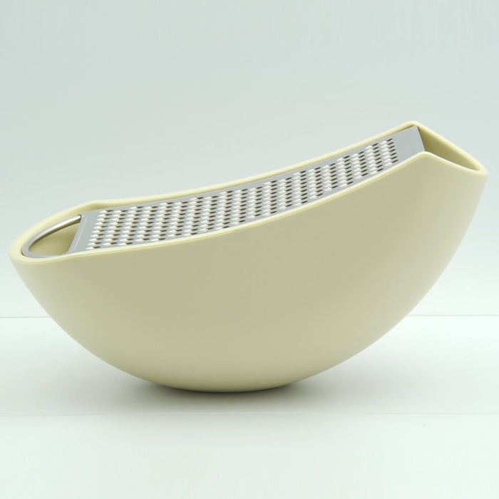 Тёрка 7,8х15,5х7,5 см слоновая кость Parmenide Alessi