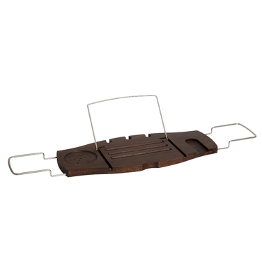 Полка для ванной 71,1-94x21,6x3,8 см коричневая Aquala Bathtub Caddy Umbra