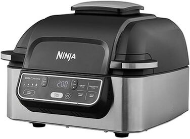 Гриль аэрофритюрница 5,7 л 1760 Вт AG301EU Steel Black Foodi Ninja