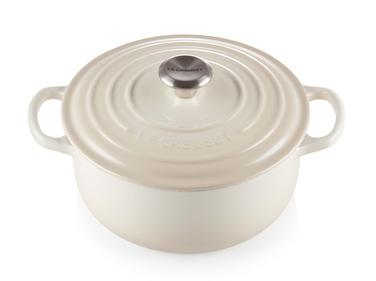 Кастрюля круглая 3,3 л меренга Meringue Le Creuset