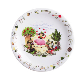 Тарелка детская 21,5 см плоская, Белоснежка Kiddie Tableware Kahla