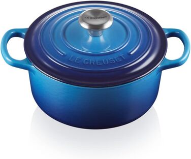 Кастрюля чугунная 1,8 л Azure Signature Le Creuset