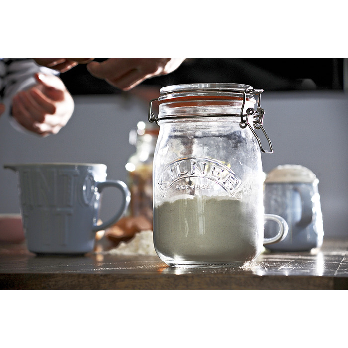 Банка 1 л прозрачная Clip Top Kilner