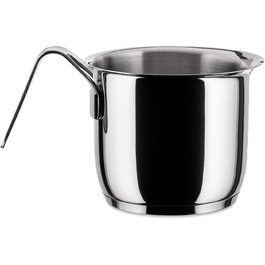 Ковш для молока 14 см 1,9 л металлик Pots & Pans Alessi