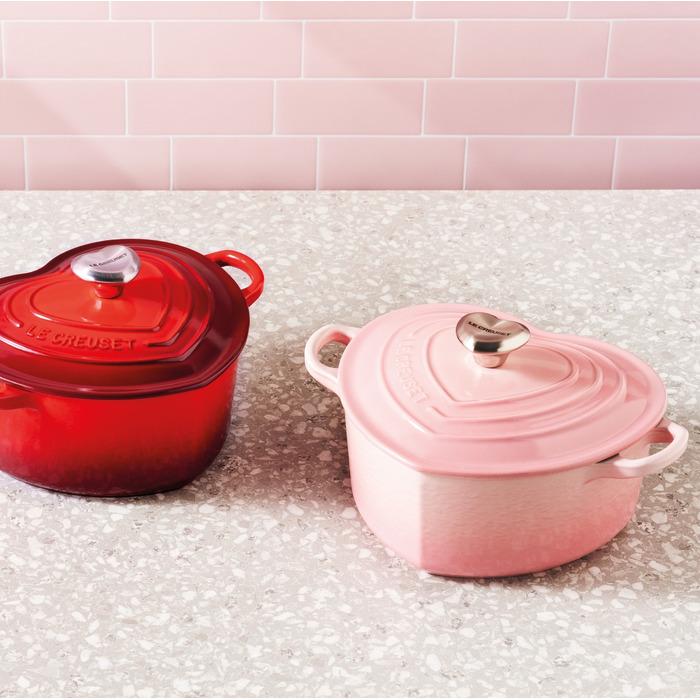 Жаровня 20 см/1,9 л Shell Pink Heart Le Creuset