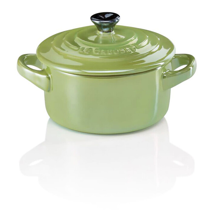 Мини-кастрюля / жаровня 10 см, Metallic Palm Le Creuset