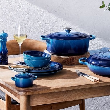 Тарелка для завтрака 22 см Azure Le Creuset