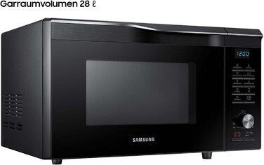 Микроволновая печь Samsung MC2BM6035KK/EC / 900 Вт / 29 л / с грилем и конвекцией / технология HotBlast