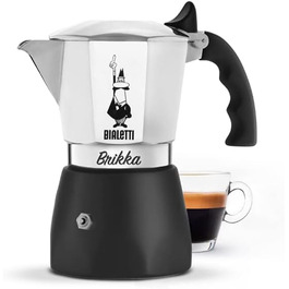 Кофеварка для эспрессо на 2 чашки Brikka Bialetti