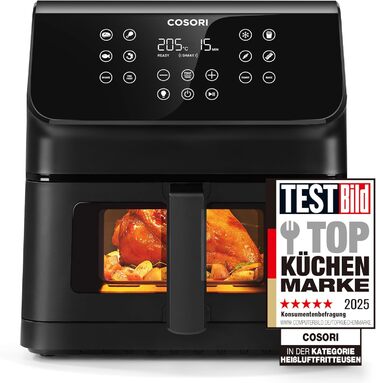 Фритюрница многофункциональная 6,2 л 1700 Вт Black XXL COSORI
