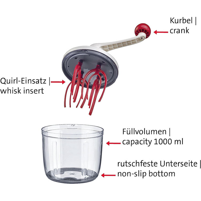 Миксер ручной 1 л Stirring Flash Westmark