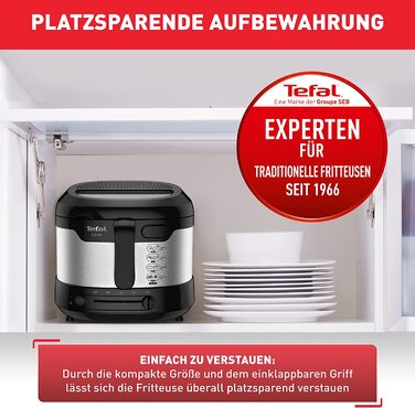 Фритюрница Tefal Uno M FF215D / 1,8 л / 1470 Вт