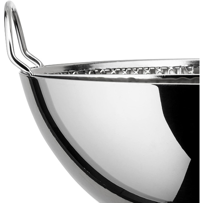 Ваза для фруктов с дуршлагом 24,9х20,5х24,9 см металлик Black Foot Alessi