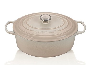 Форма для запекания овальная 6,3 л меренга Meringue Le Creuset