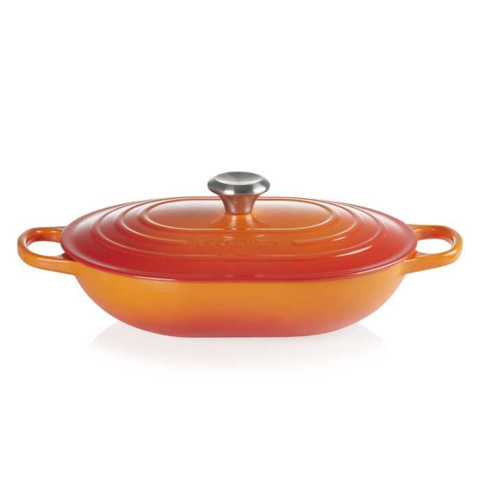 Жаровня 31 см овальная Oblong Flame Le Creuset