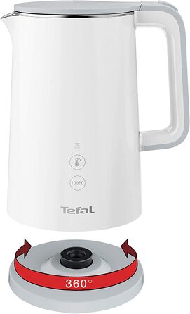 Электрический чайник Tefal Sense / 1800 Вт / 1,5 л / цифровой дисплей / 5 уровней температур