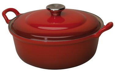 Кастрюля / жаровня 20 см, вишневый Le Creuset