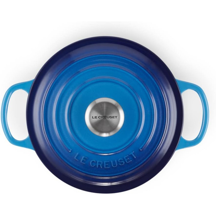 Кастрюля чугунная 1,8 л Azure Signature Le Creuset