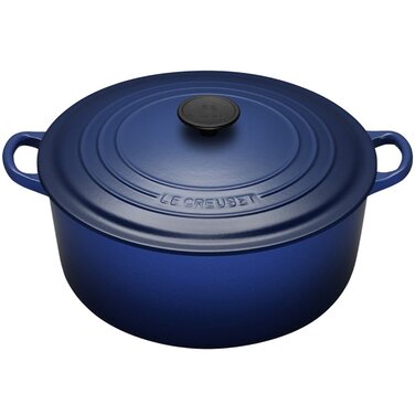 Кастрюля / жаровня 30 см, синий Le Creuset