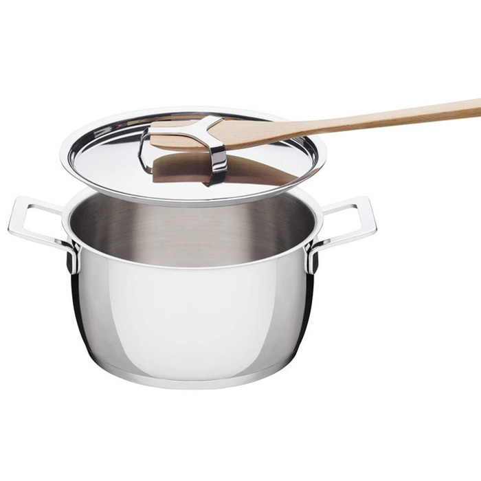 Крышка 14 см металлик Pots & Pans Alessi