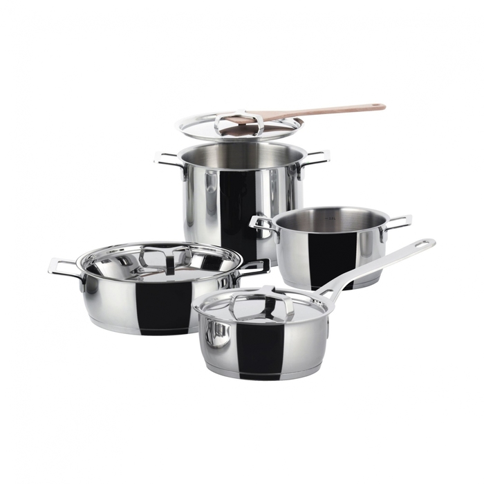 Крышка 24 см металлик Pots & Pans Alessi