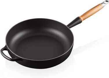 Чугунная сковорода 28 см Matt Black Signature Le Creuset