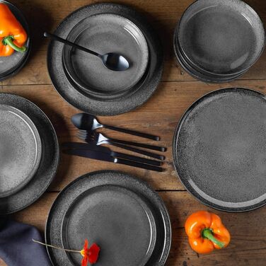 Набор посуды 18 предметов Charcoal VIDA Moritz & Moritz