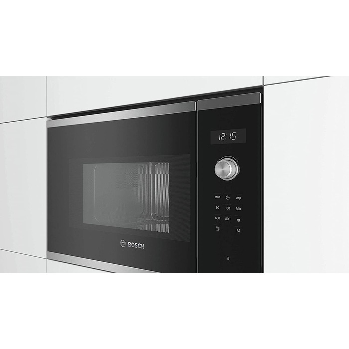 Встраиваемая микроволновая печь Bosch Home Appliances 6 серии / 800 Вт / 20 л / 7 автоматических программ