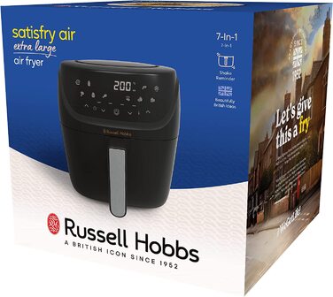 Фритюрница Russell Hobbs XXL / 8 л / 7 функций приготовления / 10 программ