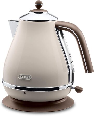 Электрочайник с фильтром 1,7 л Beige Icona De'Longhi