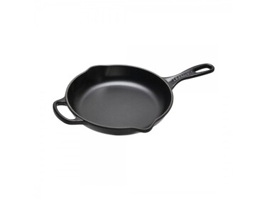 Сковорода чугунная 16 см, черная Black Le Creuset