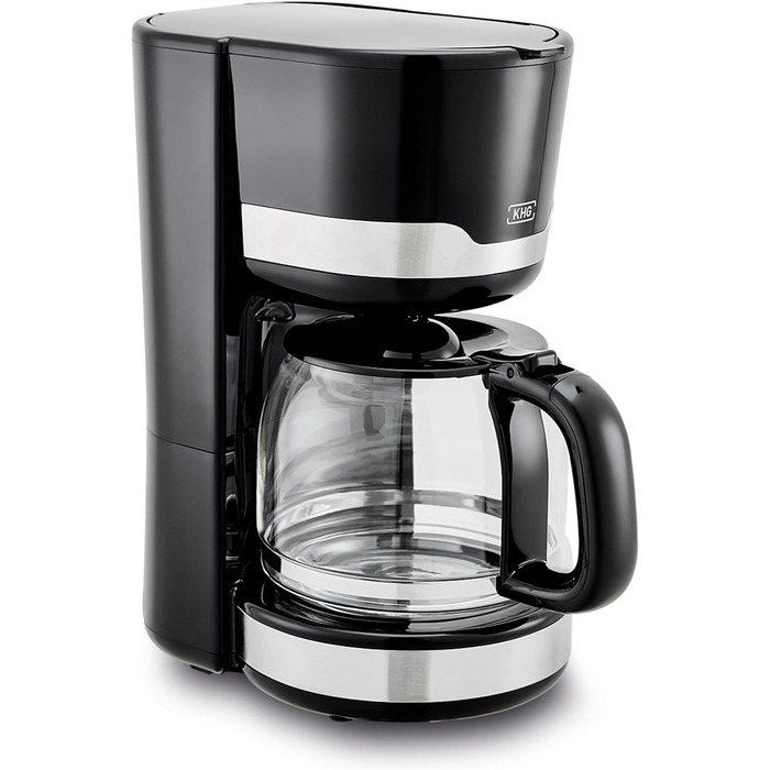 Кофемашина 1,5 л 1000 Вт Black KHG
