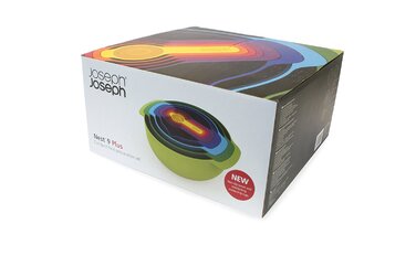 Набор мисок 9 предметов Nest Plus Multicolor Joseph Joseph