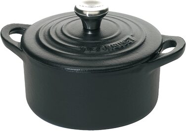 Мини-кокотница 10 см Black Le Creuset