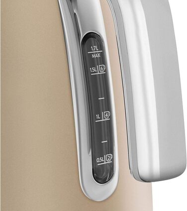 Электрочайник 1,7 л Champagne Smeg