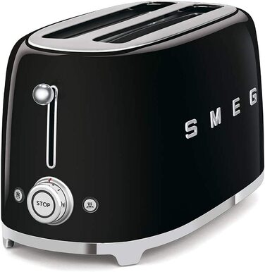 Тостер Smeg на 4 ломтика, черный