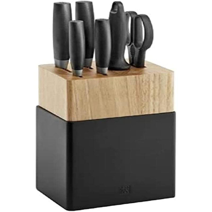 

Zwilling Набор Zwilling Now S 54532-007-0, 4 ножа из нержавеющей стали + ножницы, с подставкой, Чёрный