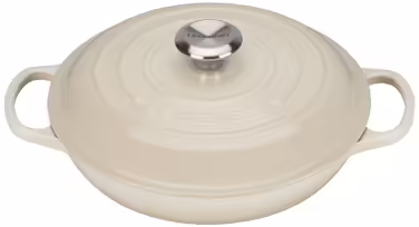 Сковорода-жаровня чугунная 26 см, бежевый Le Creuset
