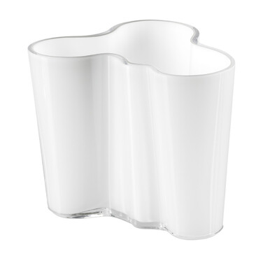 Ваза 9,5х9,5х11,5 см белая Aalto Iittala