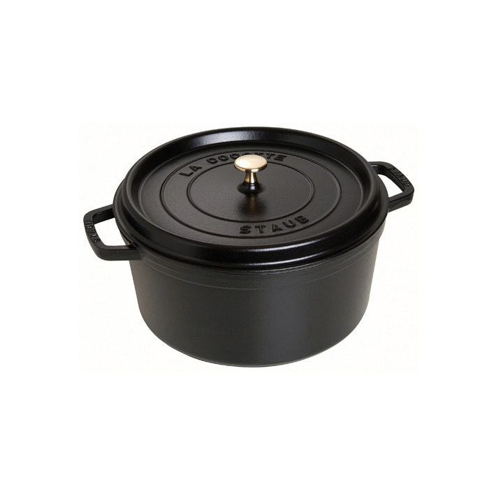 Staub Кокот круглый 24 см черный Staub 30290₽