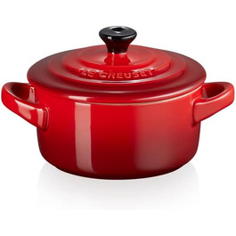 Мини-кастрюля / жаровня 10 см Cherry Red Le Creuset